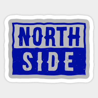 North Side (blue - worn) [Rx-Tp] Sticker